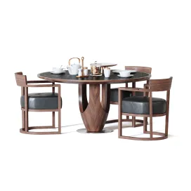Siam dinning table barchetta with artesano